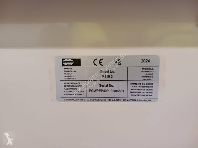 Materiaal voor de bouw FG Wilson P110-3 - 110...