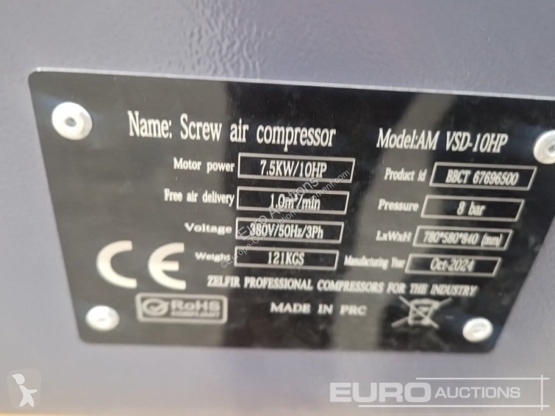 Material de obra  VSD-10HP
