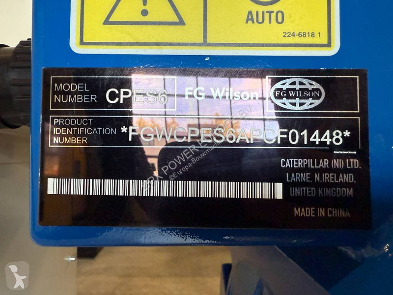 Entreprenørmaskiner FG Wilson P850-1 - 850 kVA...