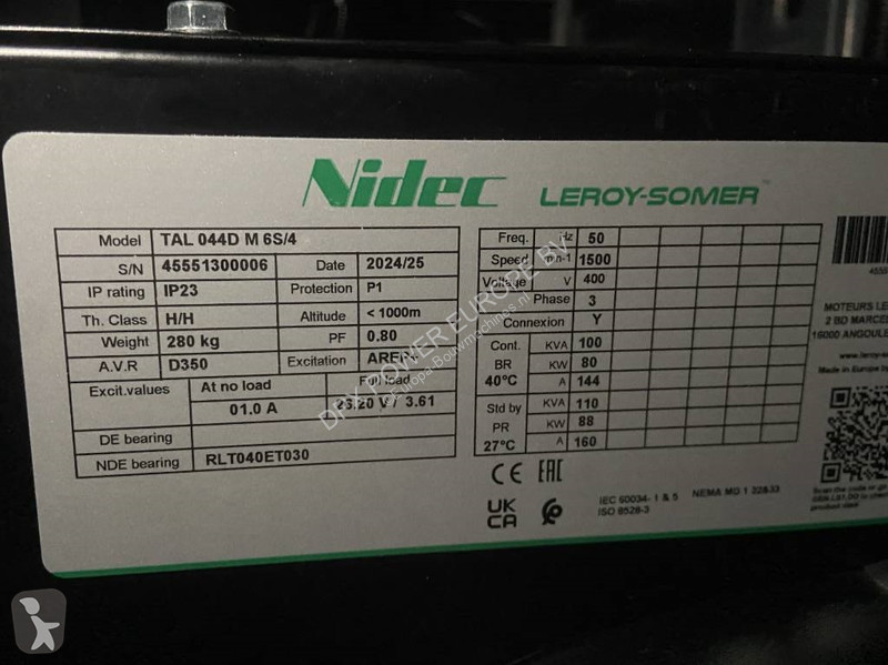 Строительное оборудование Deutz TCD4.1L4 - 105...