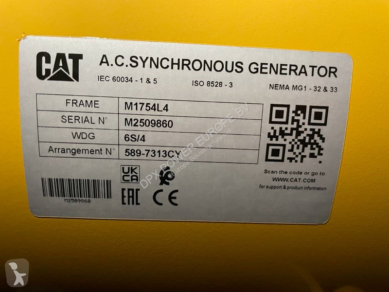 Stavebný stroj Caterpillar DE50E0 - 50 kVA...