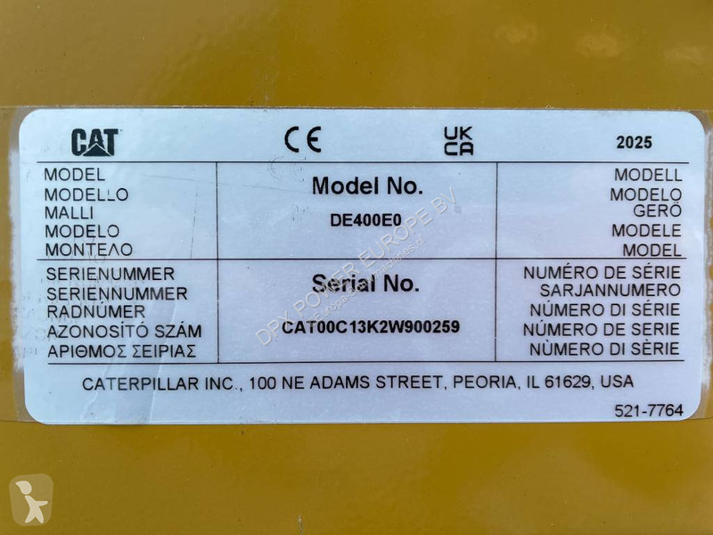 Stavebný stroj Caterpillar DE400E0 - C13 -...