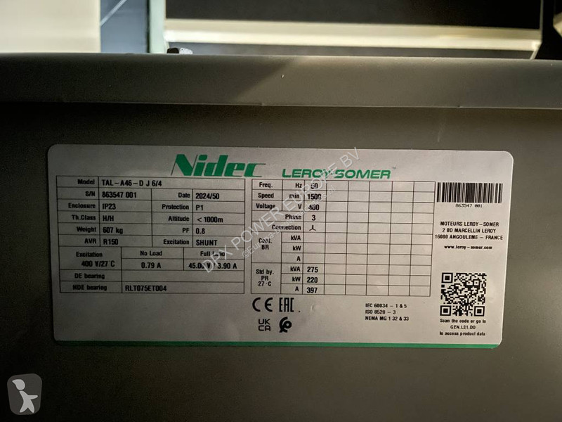 Materiaal voor de bouw Cummins 6CTAA8.3-G9 -...