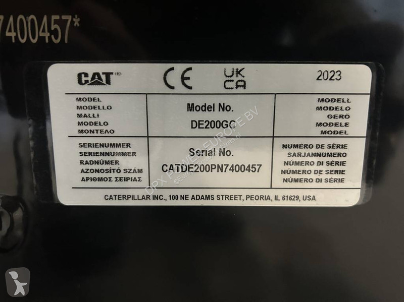 آلة لمواقع البناء Caterpillar DE200GC - 200 kVA...