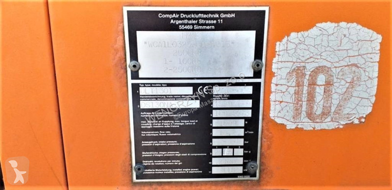 Utilaje de santier  Kompresor COMPAIR DEMAG