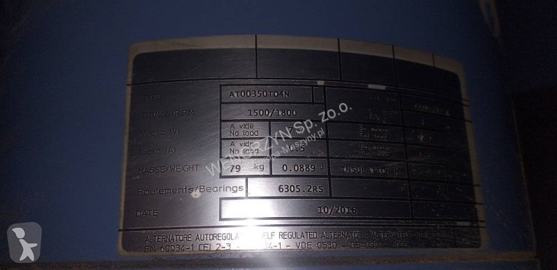 Material de obra  Agregat prądotwórczy SDMO T12K