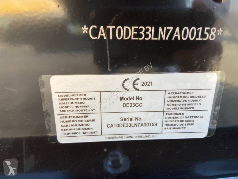 آلة لمواقع البناء Caterpillar DE33GC - 33 kVA...