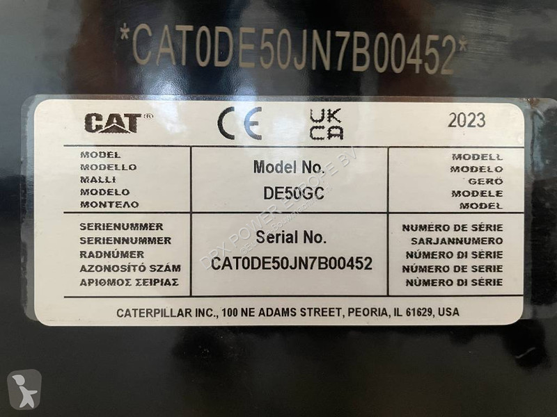 Materiaal voor de bouw Caterpillar DE50GC - 50...
