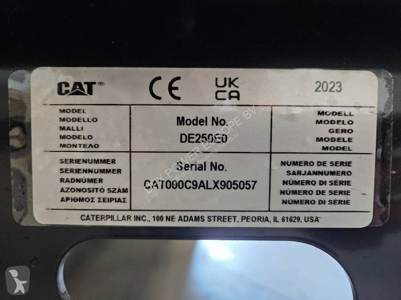 Material de obra Caterpillar DE250E0 - C9 - 250...