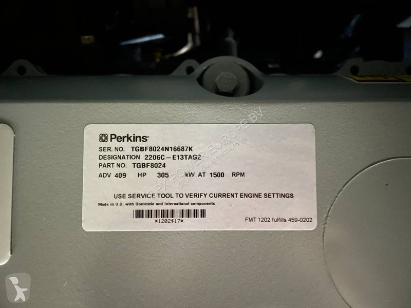 Matériel de chantier Perkins 2206C-E13TAG2 -...