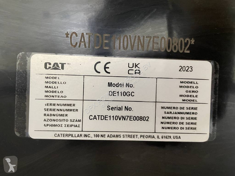 آلة لمواقع البناء Caterpillar DE110GC - 110 kVA...