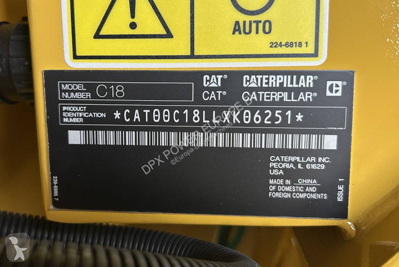Material de obra Caterpillar DE850E0 - C18 -...