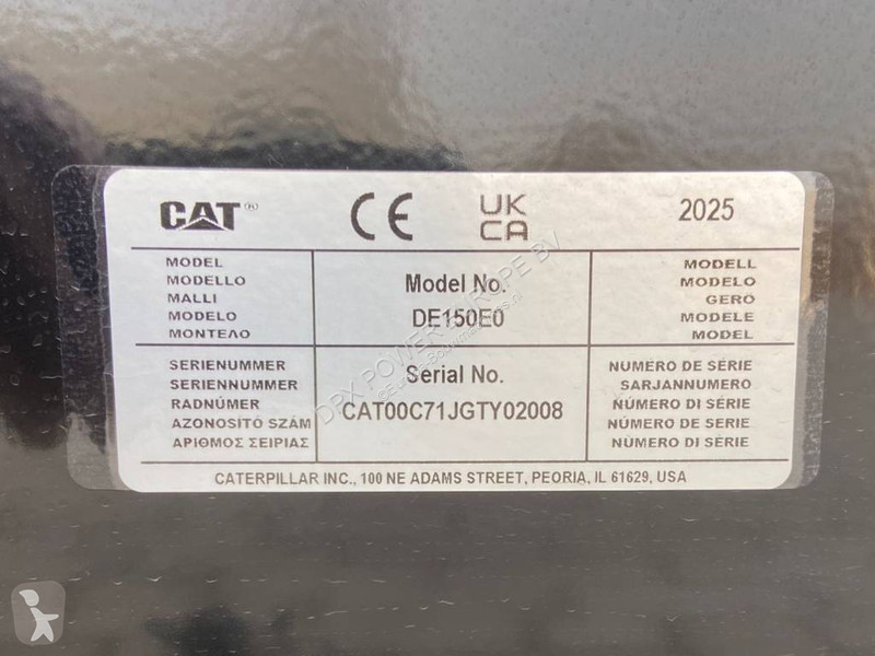 Строительное оборудование Caterpillar DE150E0 -...