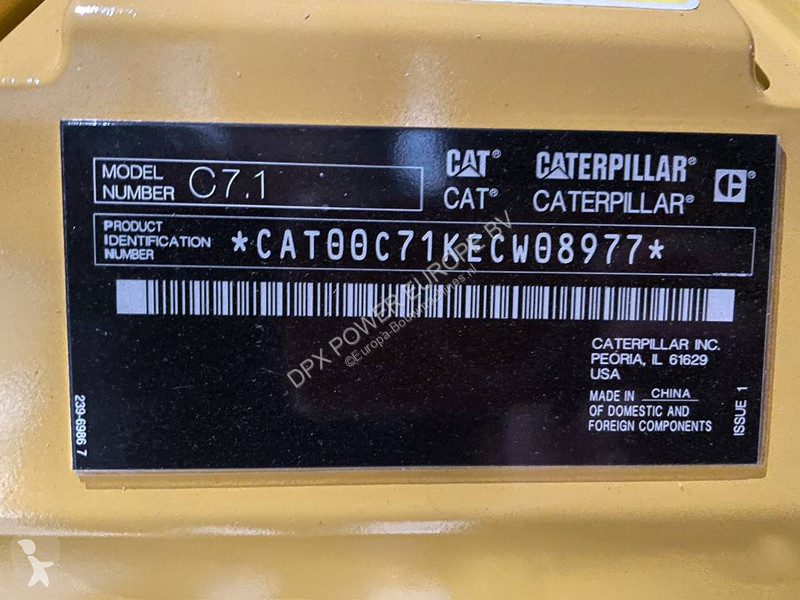 Stavebný stroj Caterpillar DE220E0 - 220 kVA...