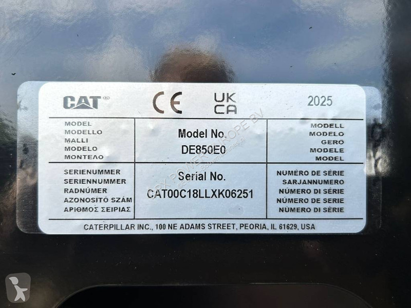 آلة لمواقع البناء Caterpillar DE850E0 - C18 -...