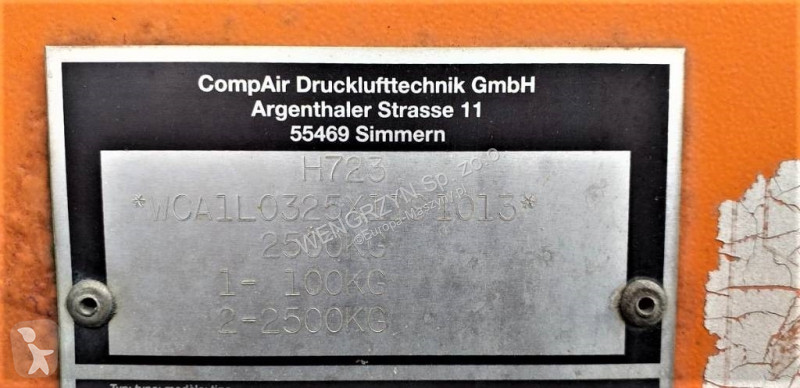 Utilaje de santier  Kompresor COMPAIR DEMAG