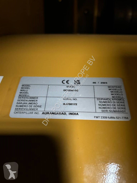 Materiaal voor de bouw Caterpillar DE1250GC -...
