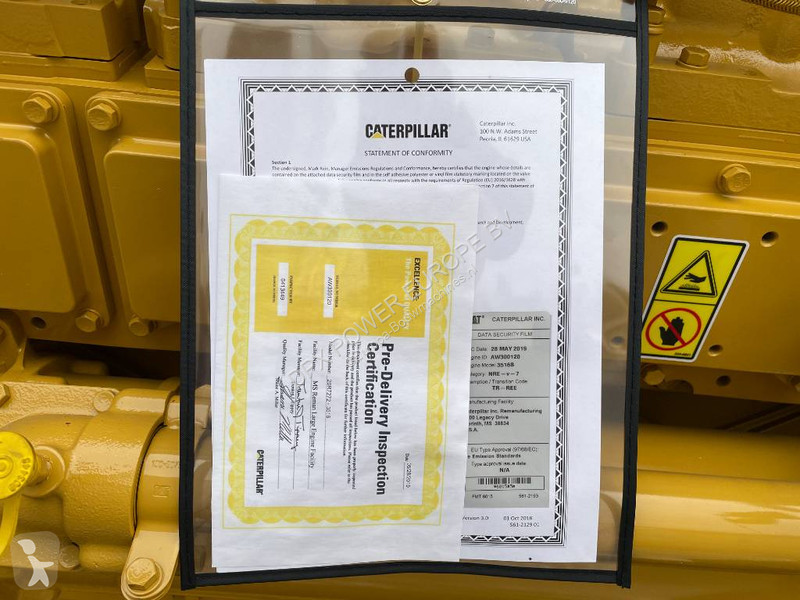 Material de obra Caterpillar 3516B - 2.250 kVA...