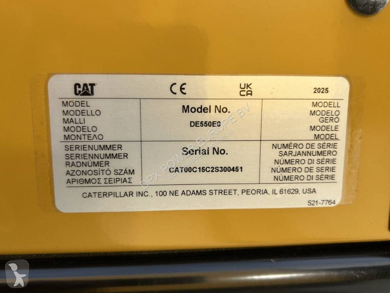 Stavebný stroj Caterpillar DE550E0 - C15 - 550...