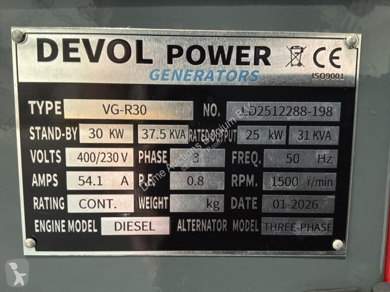 Matériel de chantier  VG-R30