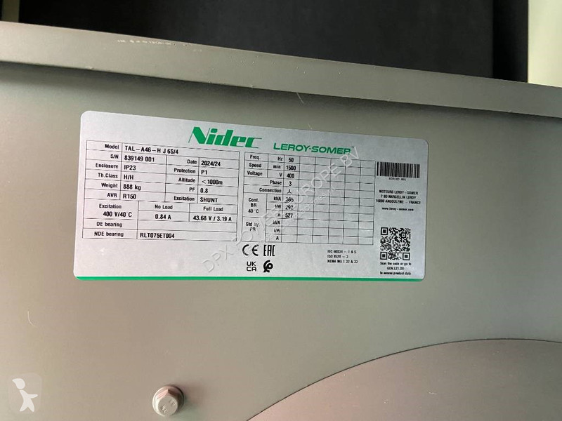 Entreprenørmaskiner Iveco CR13TE2A - 385 kVA...