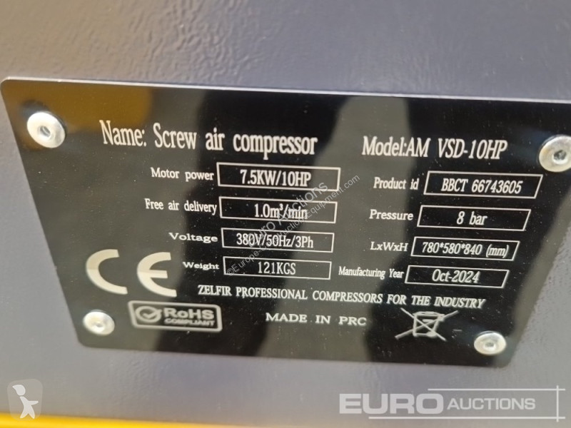 Material de obra  VSD-10HP