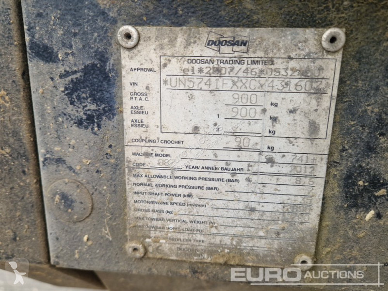 Materiaal voor de bouw Doosan 741+