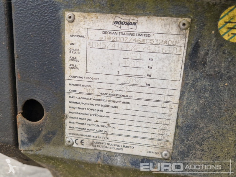 Matériel de chantier Doosan 741+