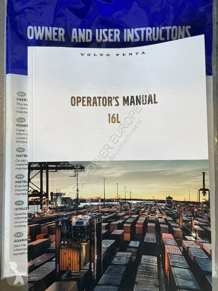 Stavebný stroj Volvo TWD1645GE - 770 kVA...