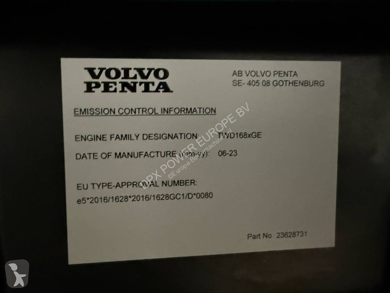 Materiaal voor de bouw Volvo TWD1683GE -  kVA...