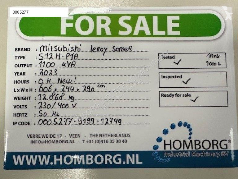 Entreprenørmaskiner Mitsubishi S12H-PTA Leroy...