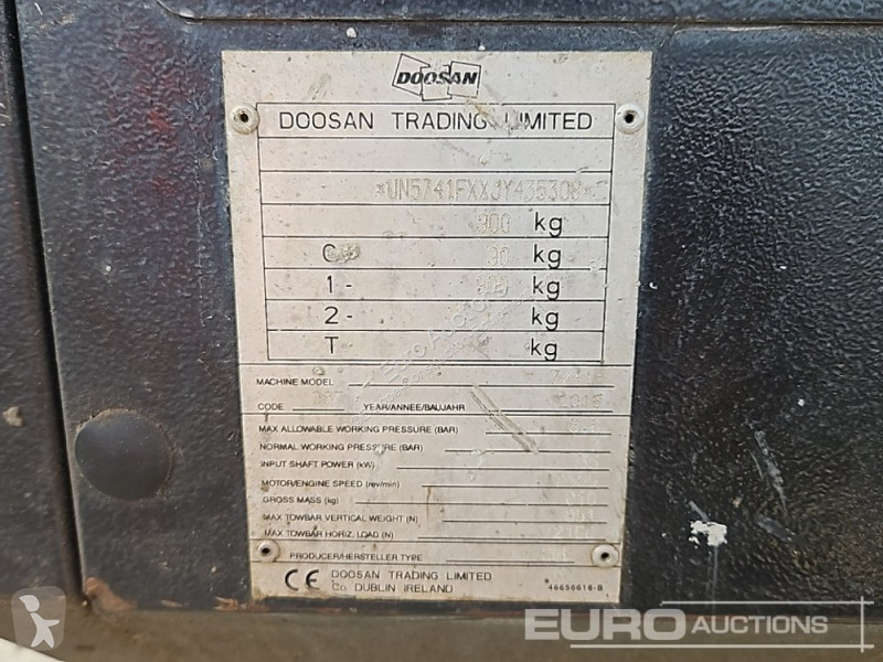 Stavební vybavení Doosan 741