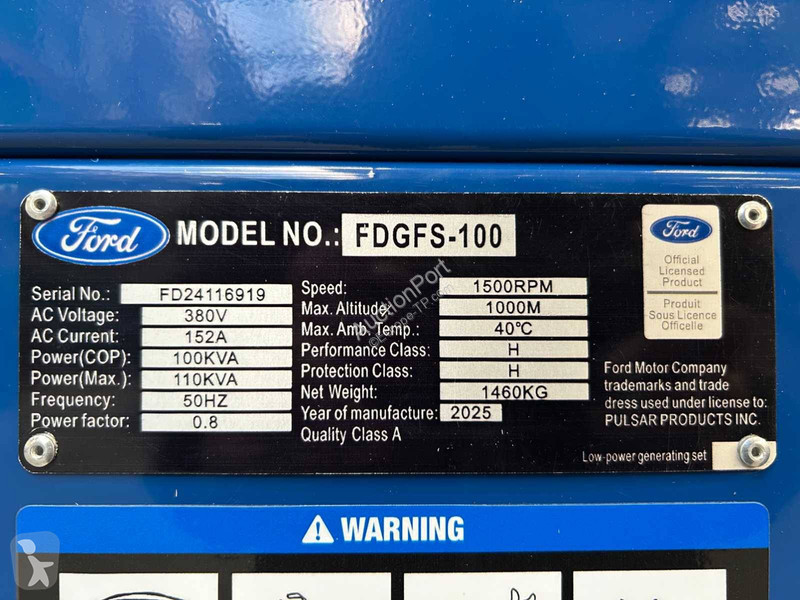 آلة لمواقع البناء Ford FDGFS-100