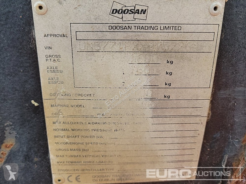 Matériel de chantier Doosan 771 260CFM