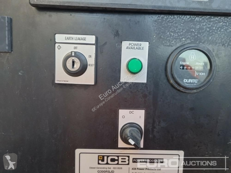 Material de obra JCB G300RSJD