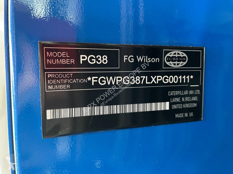 Materiaal voor de bouw FG Wilson PRO200-4 - 200...