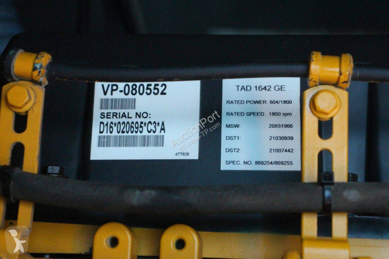 Будівельне обладнання Volvo Penta TAD 1642 GE