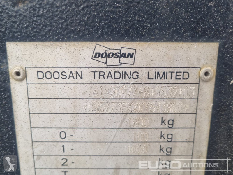 Materiaal voor de bouw Doosan 7/73-10/53
