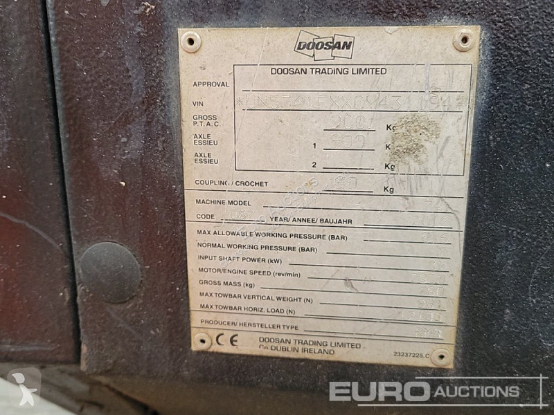 Matériel de chantier Doosan 741