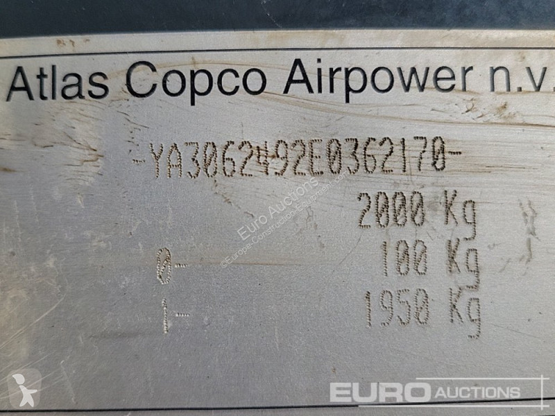 Materiaal voor de bouw Atlas Copco XAHS 186