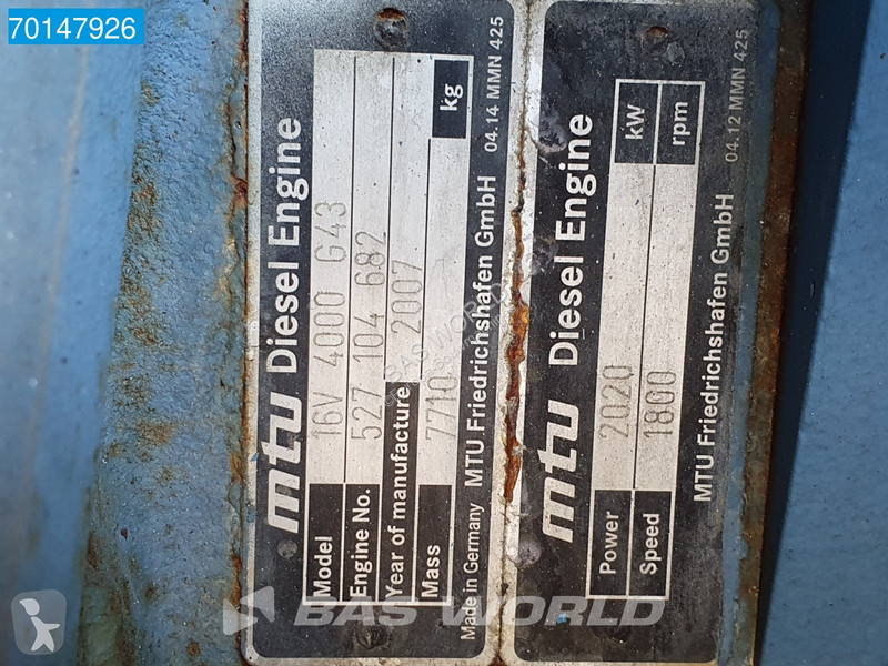 Entreprenørmaskiner SDMO 51.2L70-4P 2600 KVA -...