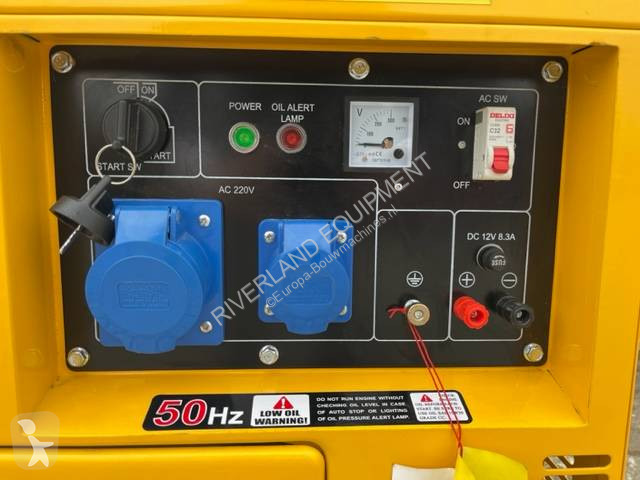 Materiaal voor de bouw  LF9000DSE 8KVA Generator