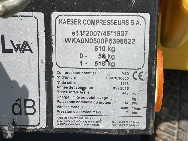 Material de obra Kaeser M 20