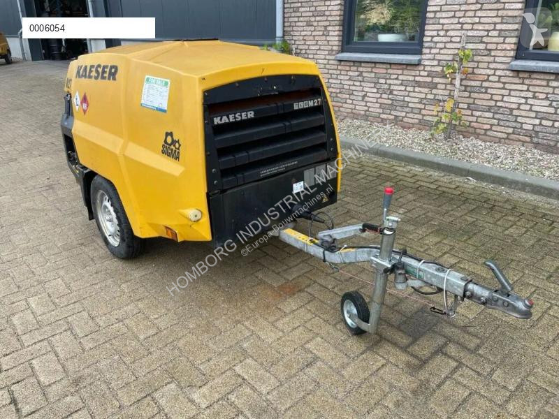 Material de obra Kaeser M27 Kubota 2,7 m3 / min...
