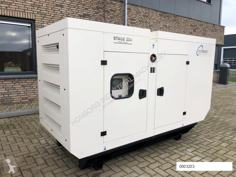 Entreprenørmaskiner Volvo 110 kVA Supersilent...