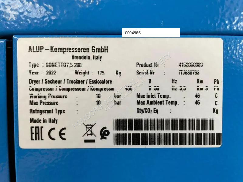 Materiaal voor de bouw Alup Kompressoren...