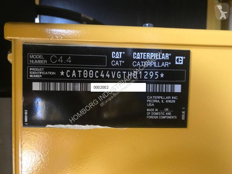 Entreprenørmaskiner Caterpillar C4.4 110 kVA...