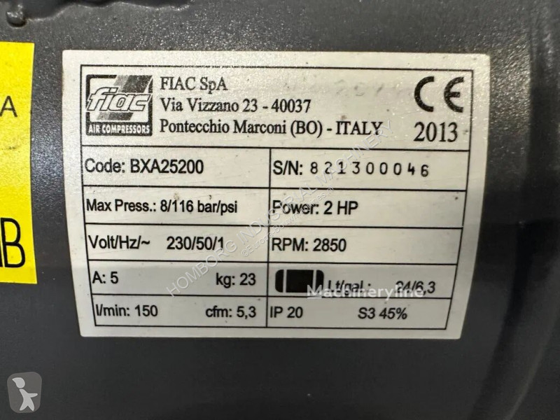 Material de obra Airmec BXA 25200 Elektrische...