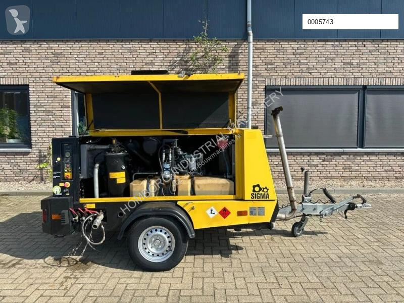 Materiaal voor de bouw Kaeser M80 Kubota 8.1 m3...