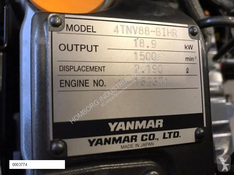 Entreprenørmaskiner Yanmar HYW 17 Stamford 19...